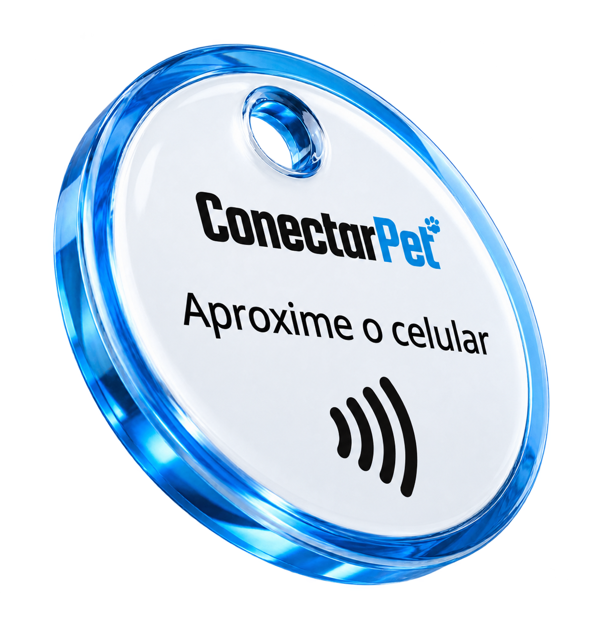Tag NFC vista de cima